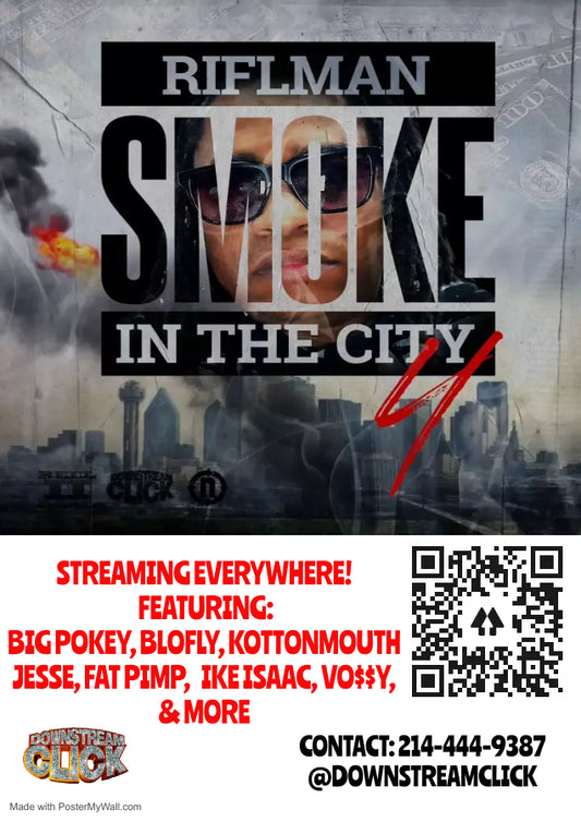 Smoke in the City 4 Poster with Autograph